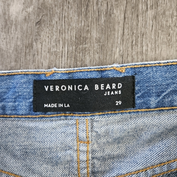 Veronica Beard Light Blue Flare Jeans - Picture 5 of 9
